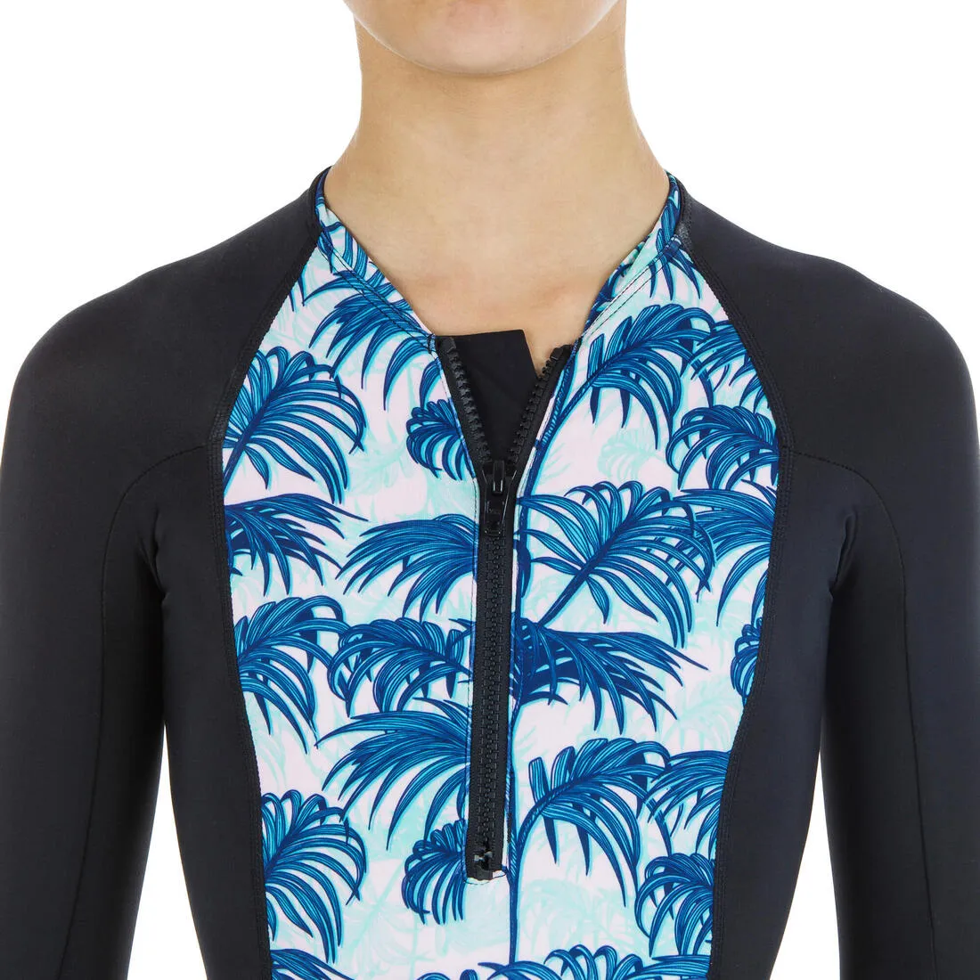 1-piece long-sleeve swimsuit