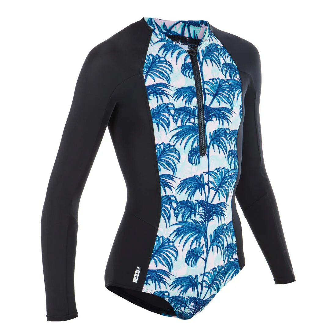 1-piece long-sleeve swimsuit
