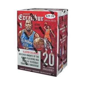 2015/16 Panini Excalibur Basketball Blaster Box