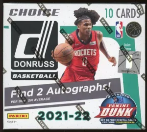 2021/22 Panini Donruss Choice Basketball Box