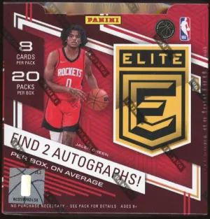 2021/22 Panini Donruss Elite Basketball Hobby Box