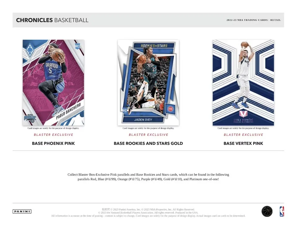 2022-23 Panini Chronicles Basketball Fat Pack