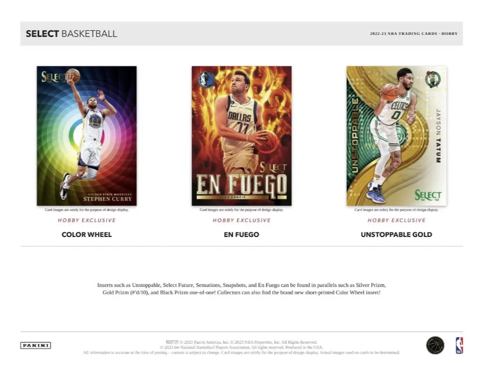 2022-23 Panini Select Basketball Hobby Box