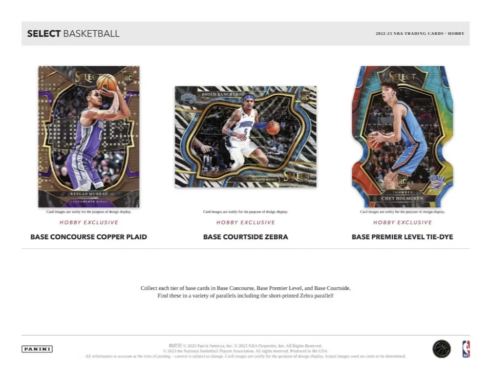 2022-23 Panini Select Basketball Hobby Box