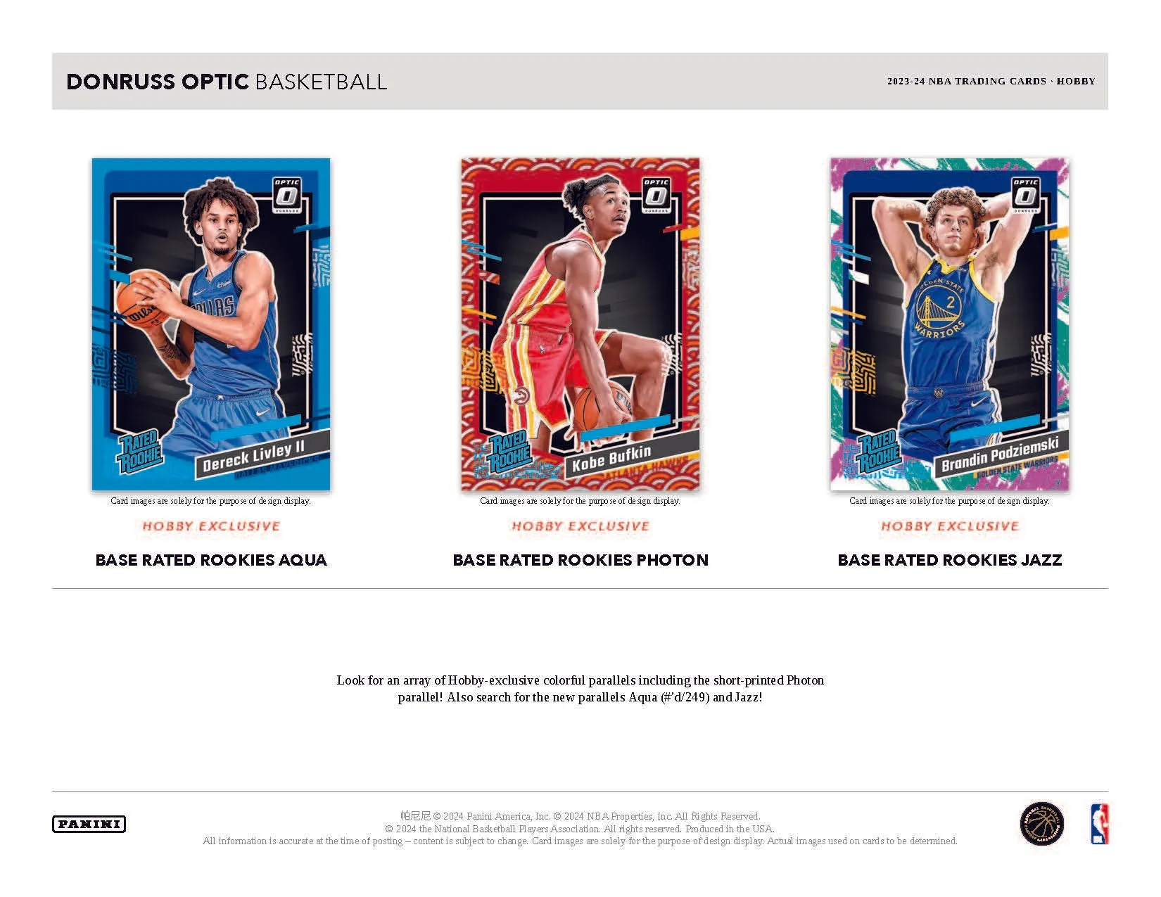 2023-24 Panini Donruss Optic Basketball Hobby