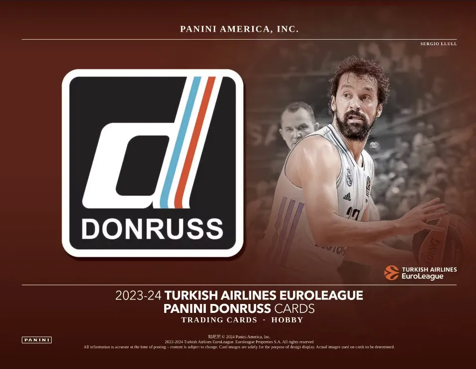 2023-24 Panini Donruss Turkish Airlines EuroLeague Basketball Hobby