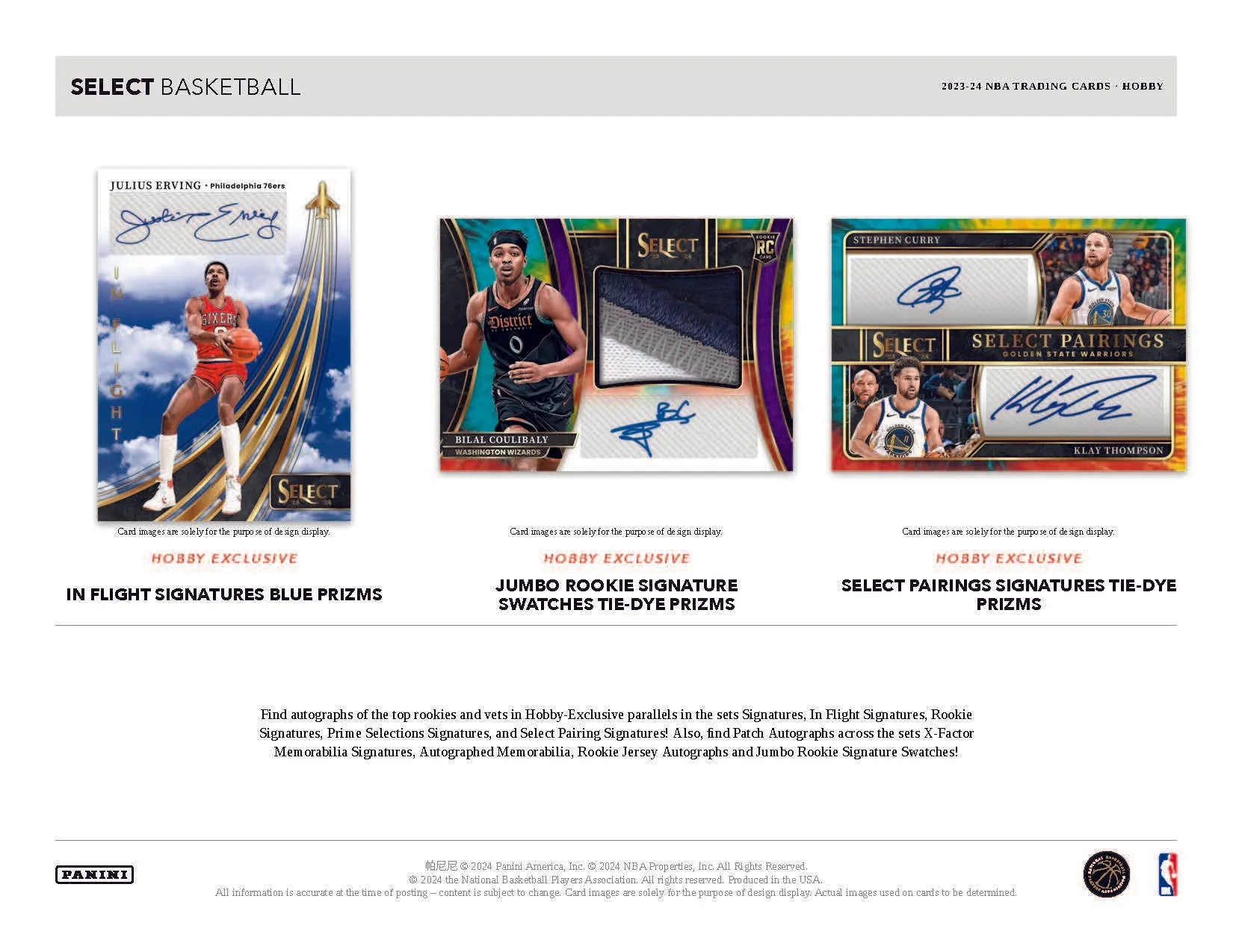 2023-24 Panini Select Basketball Hobby