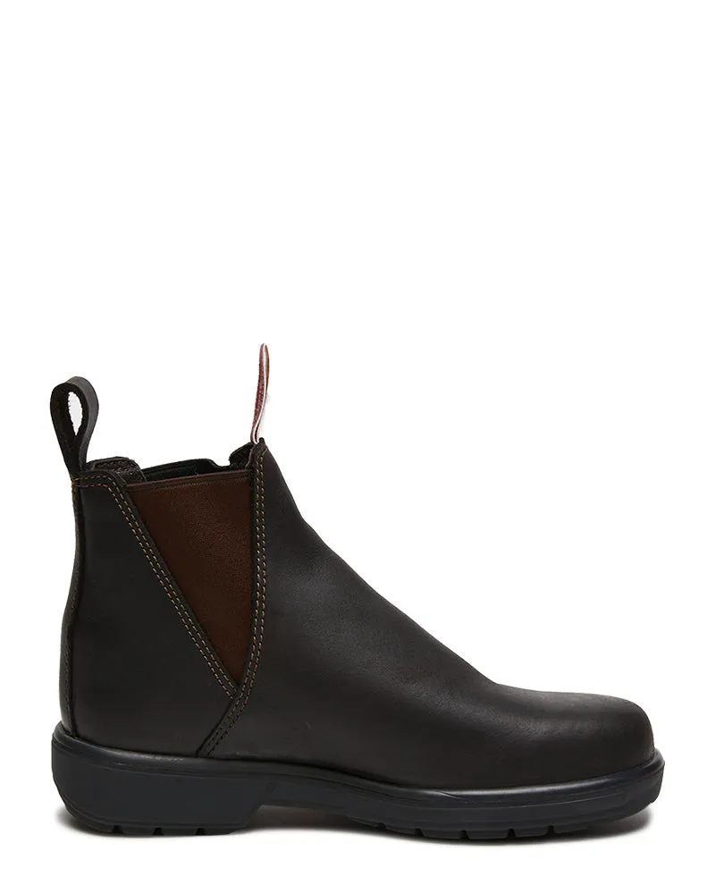 340 Womens Musk Endura Elastic Side Work Boot - Claret