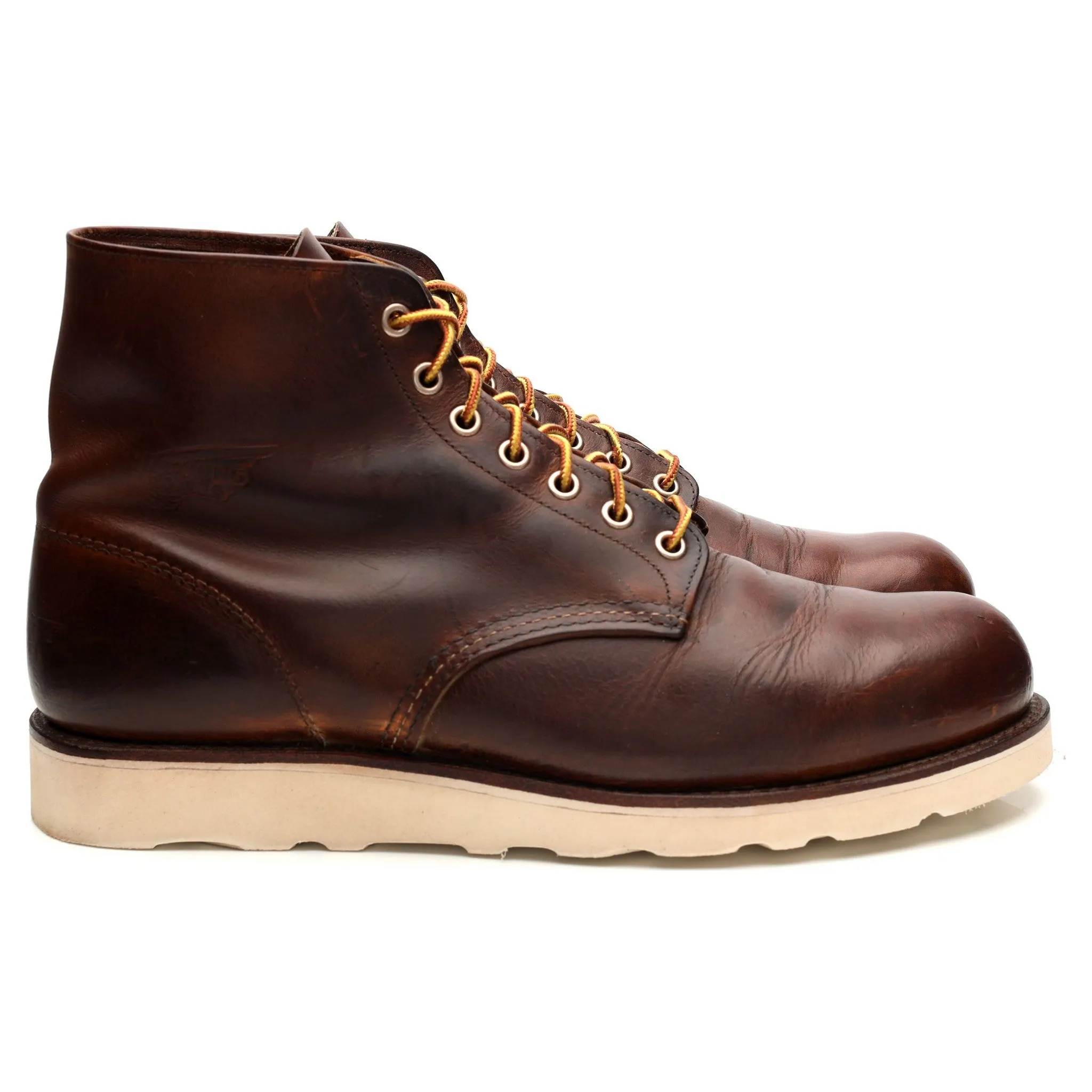 '9111' Brown Leather Boot UK 9.5 D