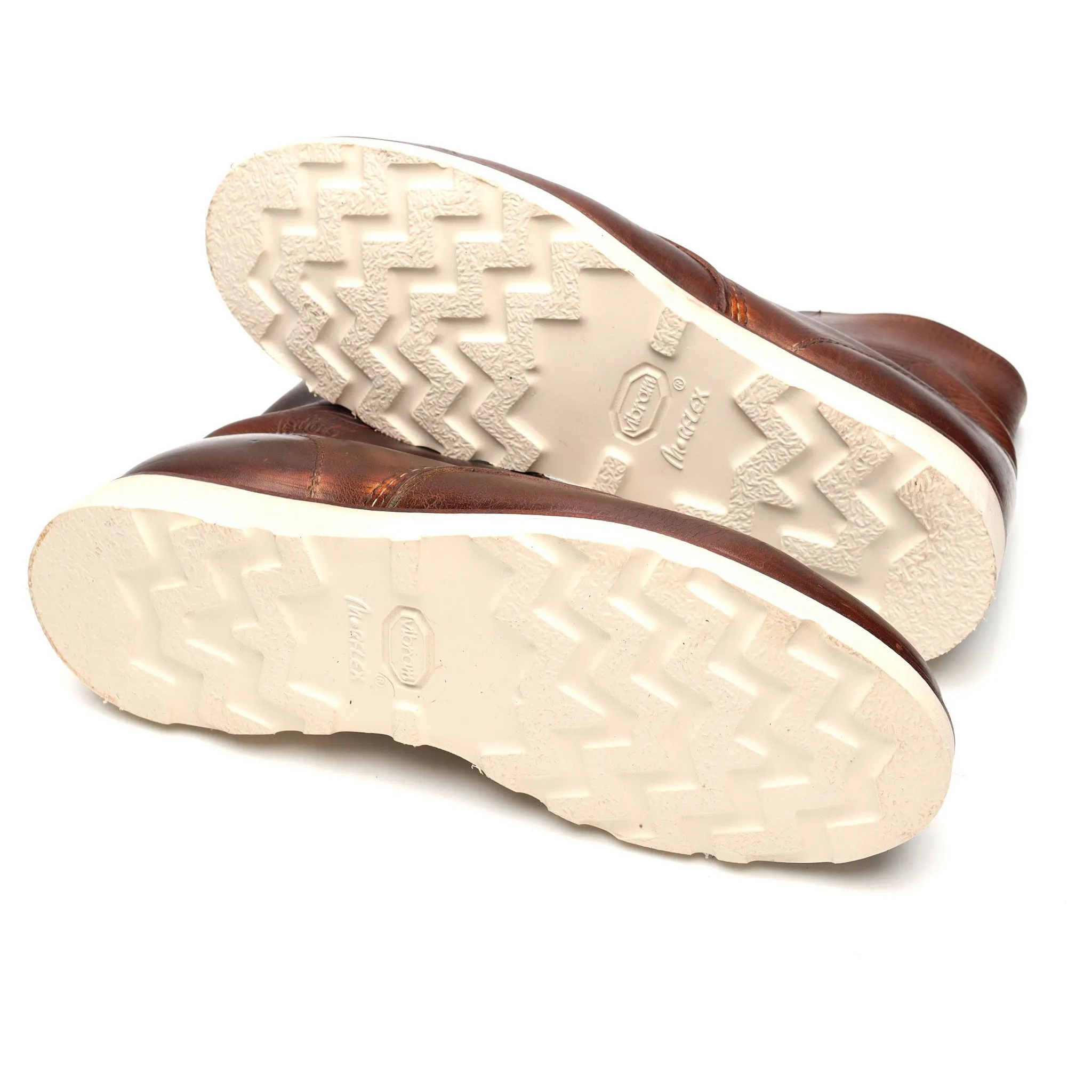 '9111' Brown Leather Boot UK 9.5 D