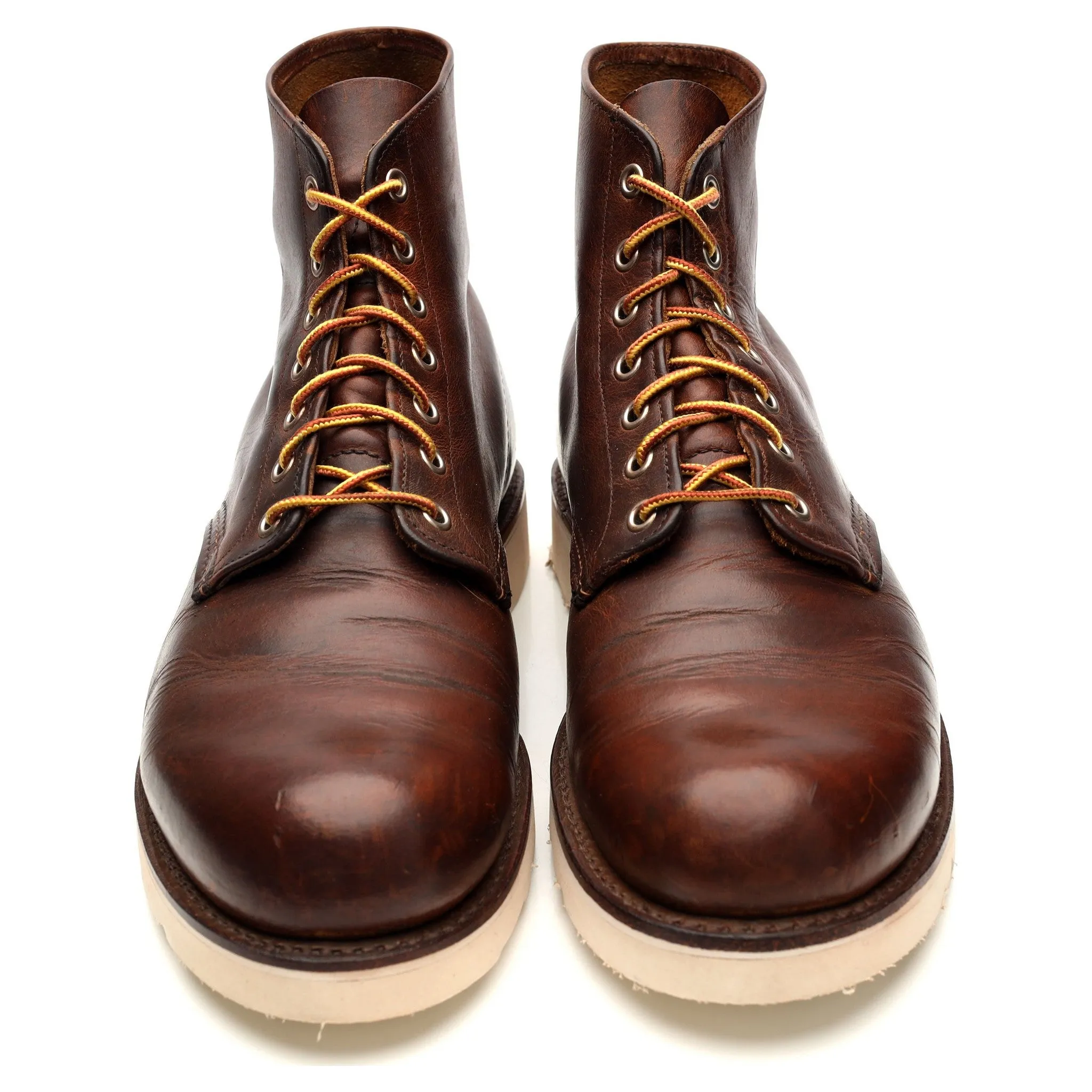 '9111' Brown Leather Boot UK 9.5 D