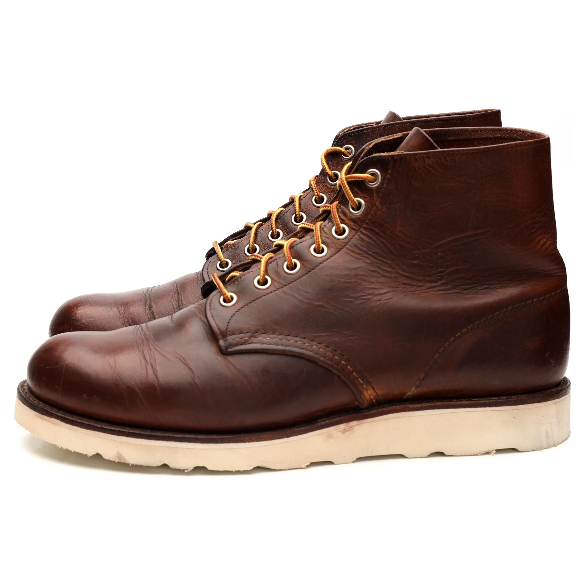 '9111' Brown Leather Boot UK 9.5 D