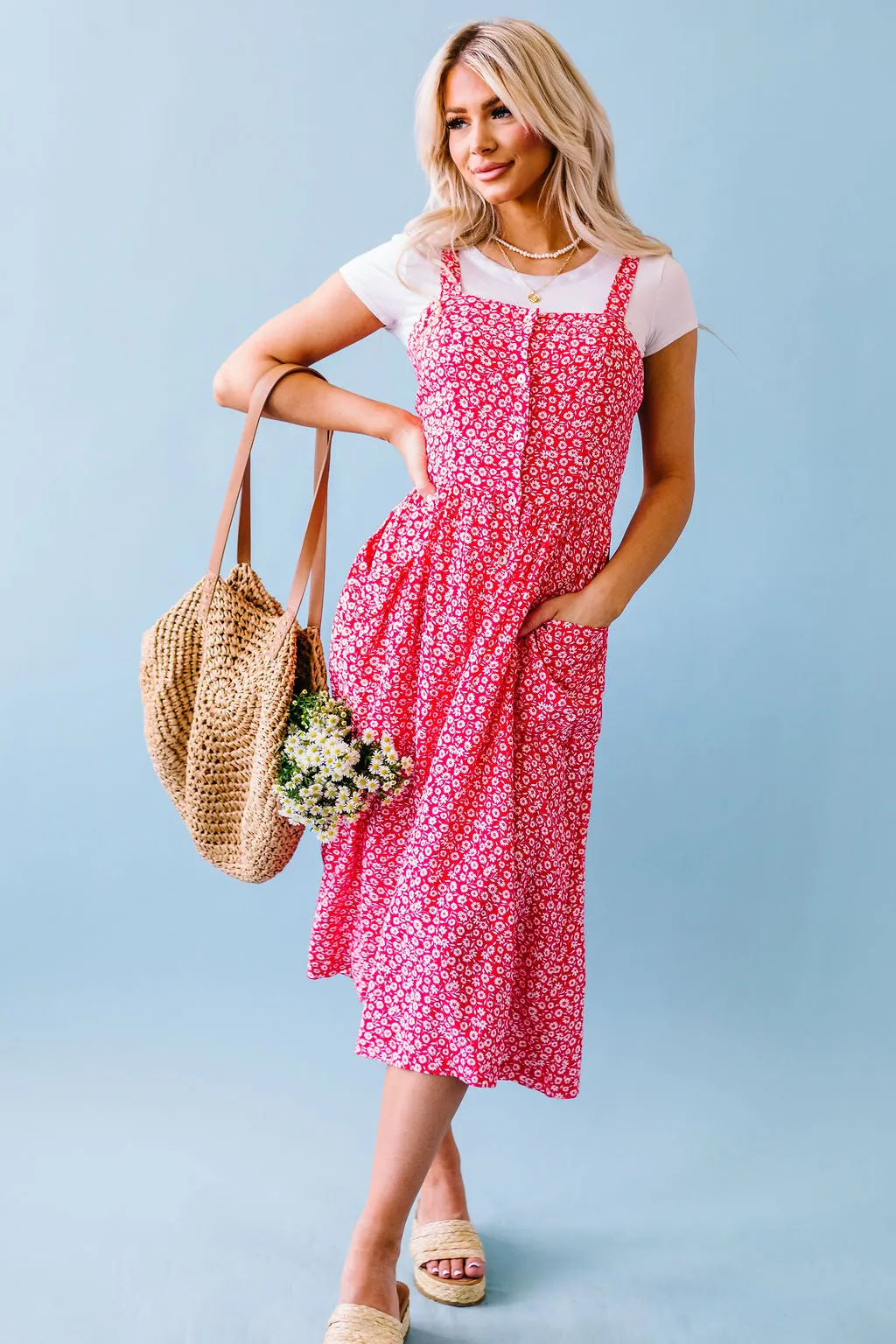 A Summer To Remember Midi Tank Dress