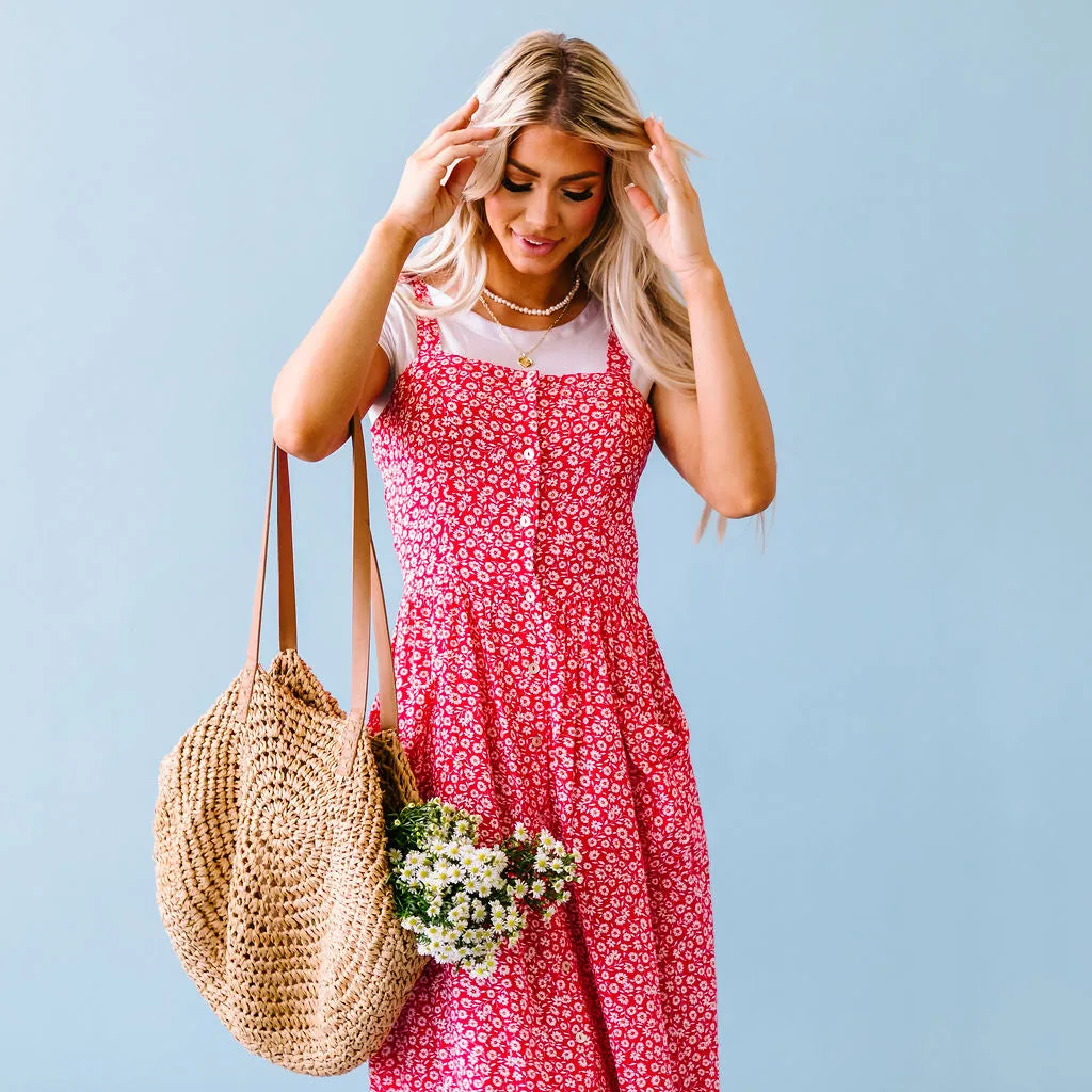A Summer To Remember Midi Tank Dress