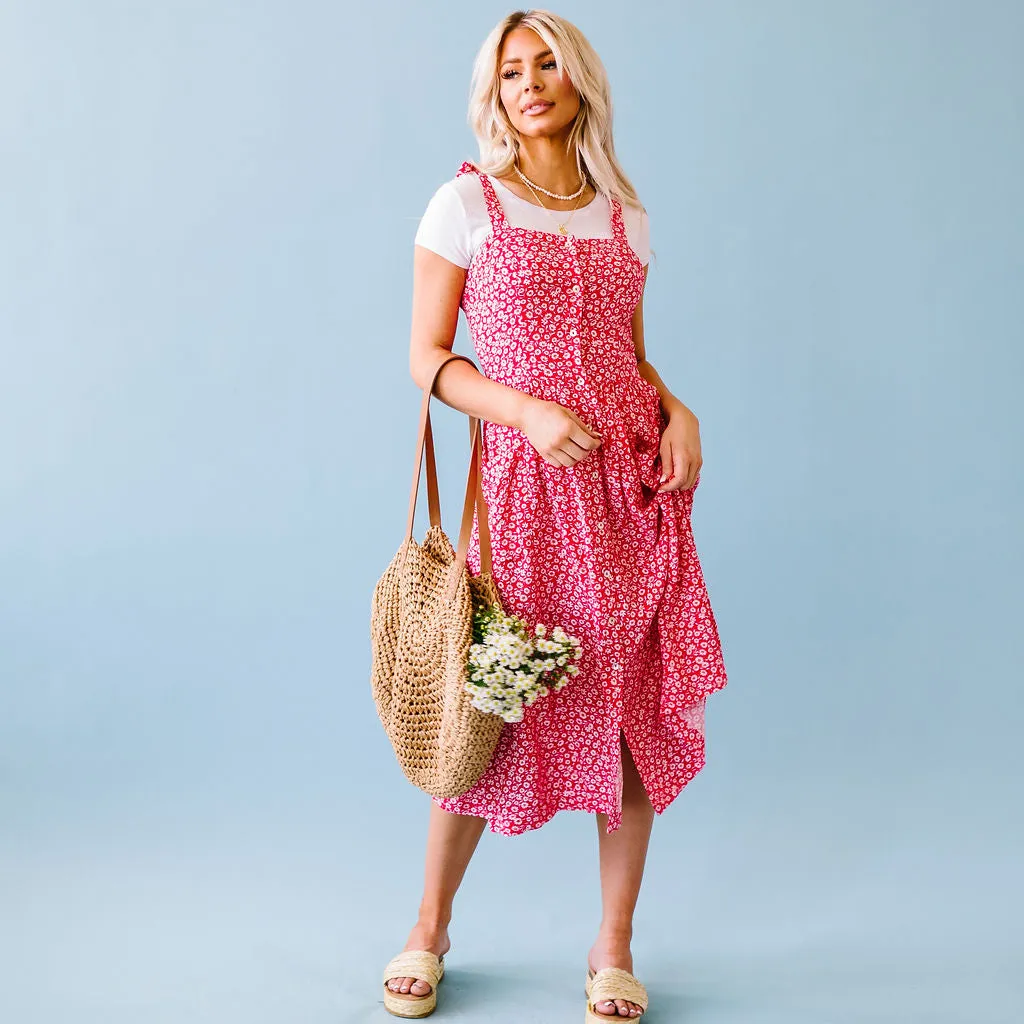 A Summer To Remember Midi Tank Dress