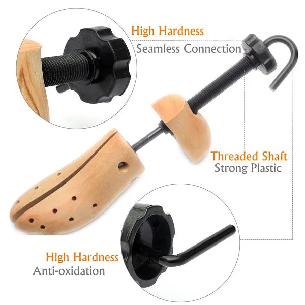 Adjustable Wooden Shoe Stretcher Tree Shaper