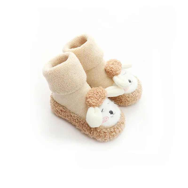 Adorable Lamb-Themed Baby Soft Booties