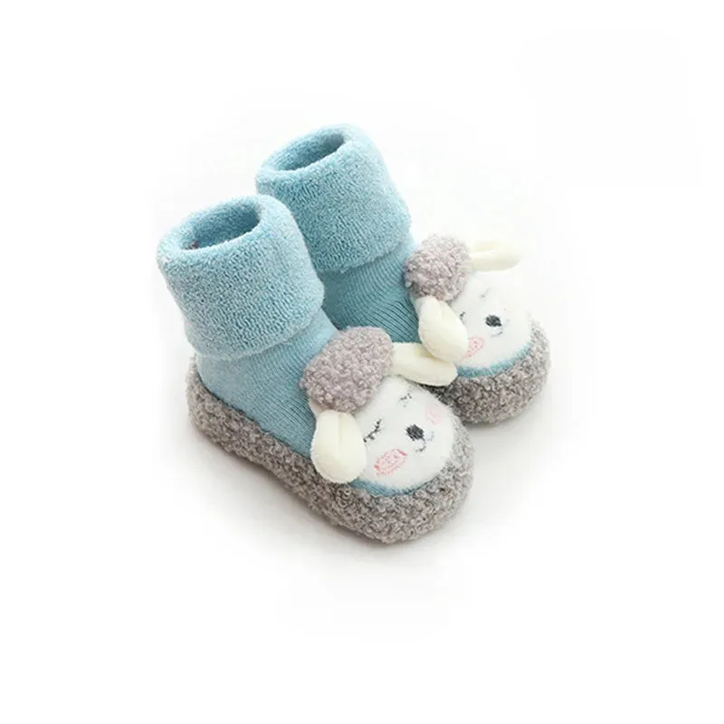 Adorable Lamb-Themed Baby Soft Booties
