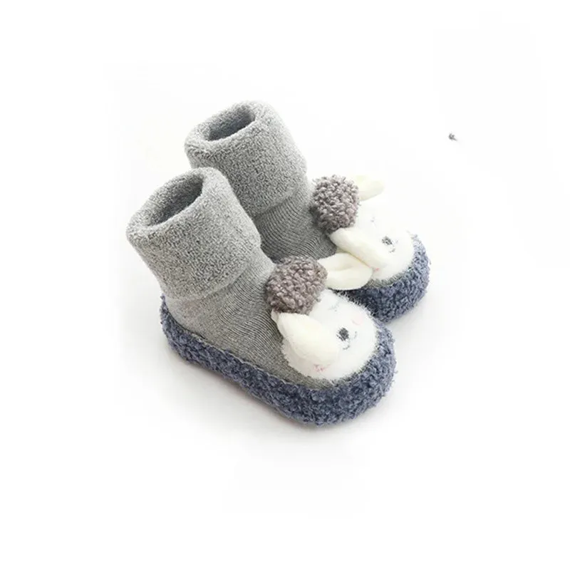 Adorable Lamb-Themed Baby Soft Booties