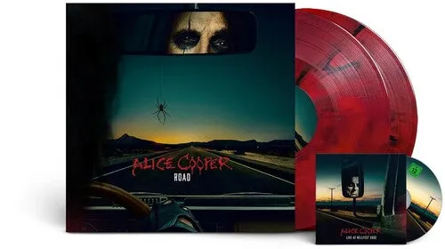 Alice Cooper - ROAD (RED MARBLED 2LP 180G VINYL   DVD)