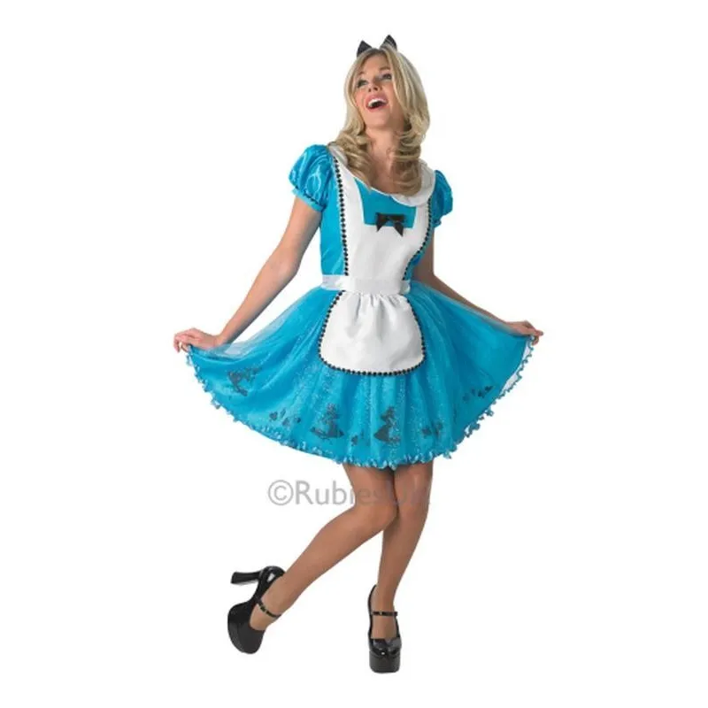 Alice In Wonderland Sassy Costume Size S