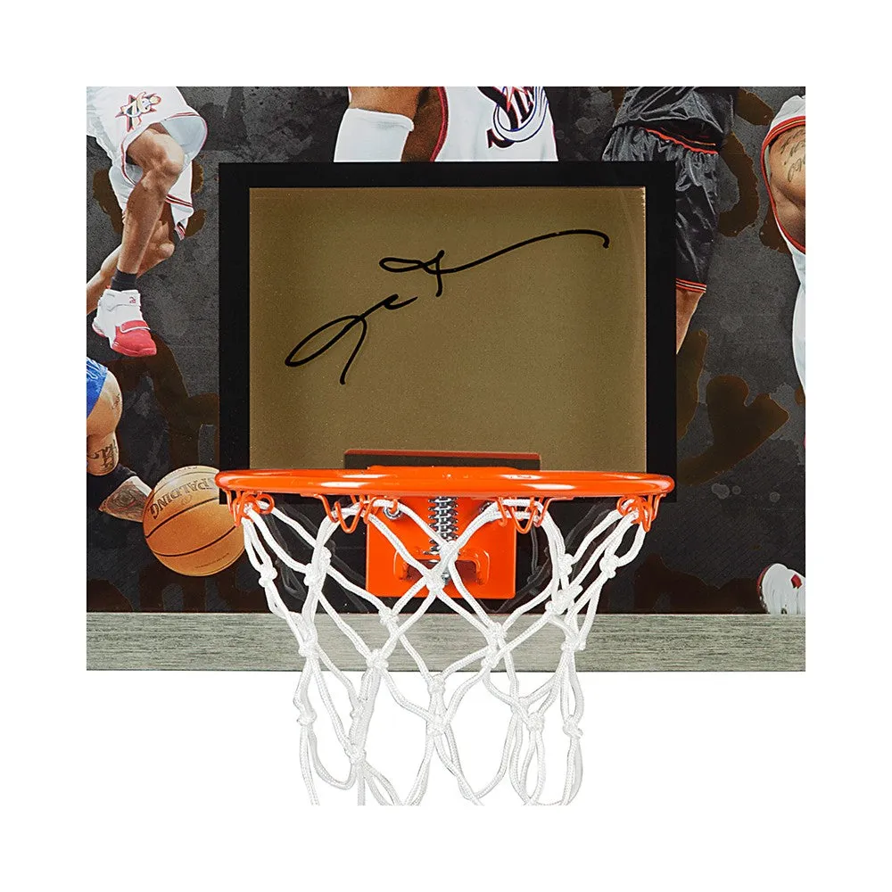 Allen Iverson Autographed "Trendsetter" Backboard