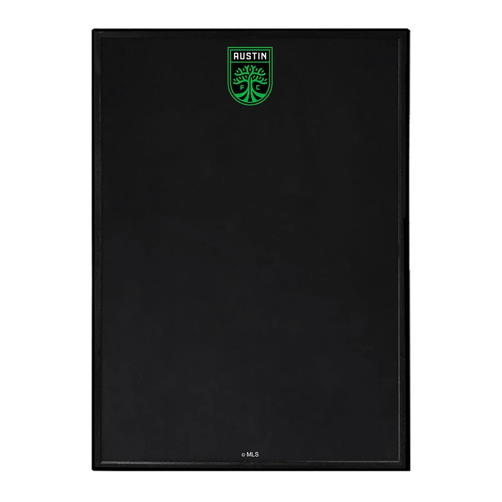 Austin FC: Framed Chalkboard Wall Sign