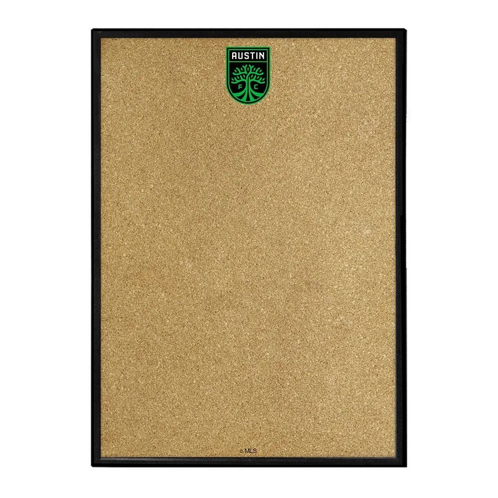 Austin FC: Framed Cork Board Wall Sign