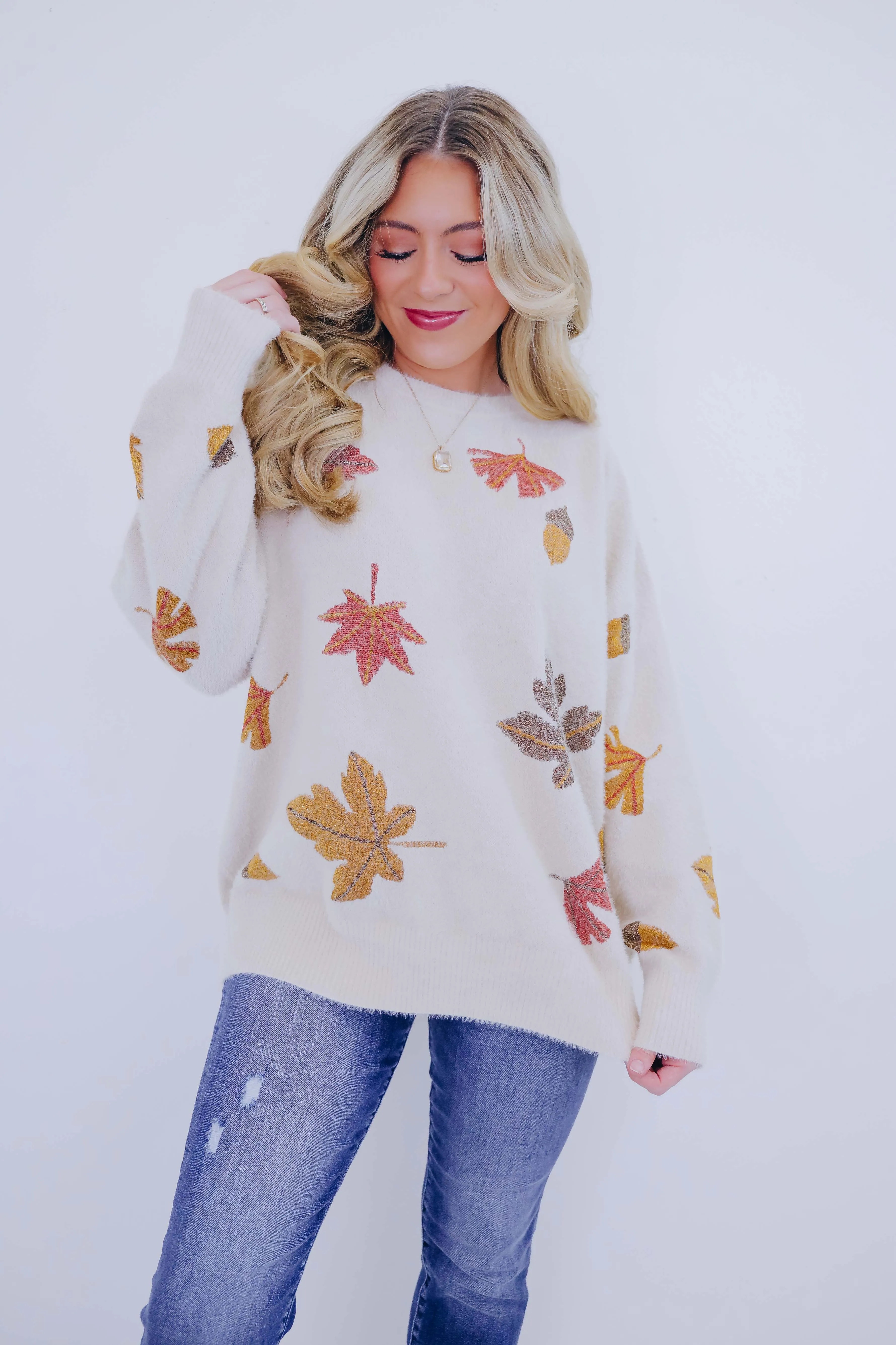 Autumn Breeze Eyelash Knit Sweater