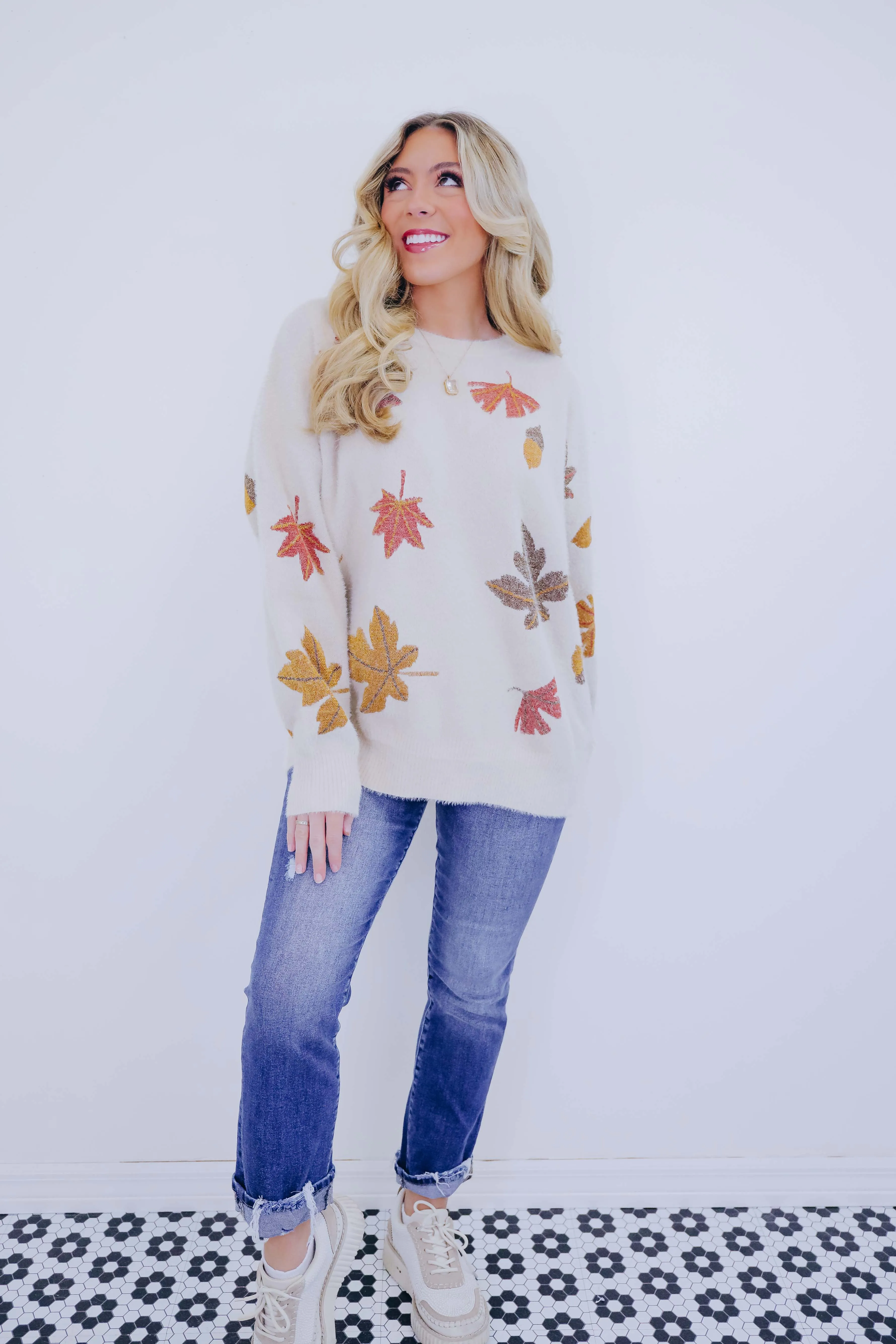 Autumn Breeze Eyelash Knit Sweater