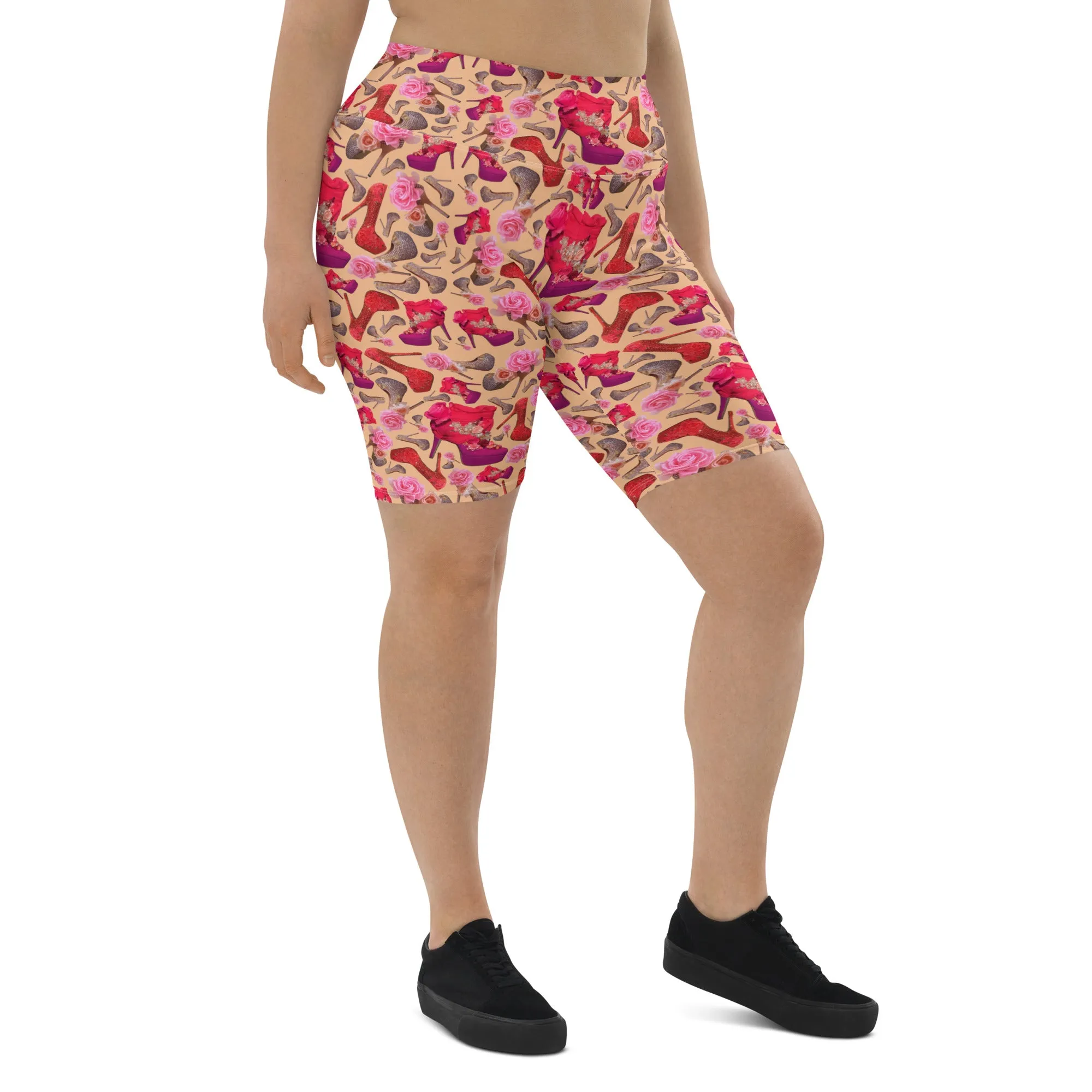 Biker Shorts 'Flowers mix shoes'