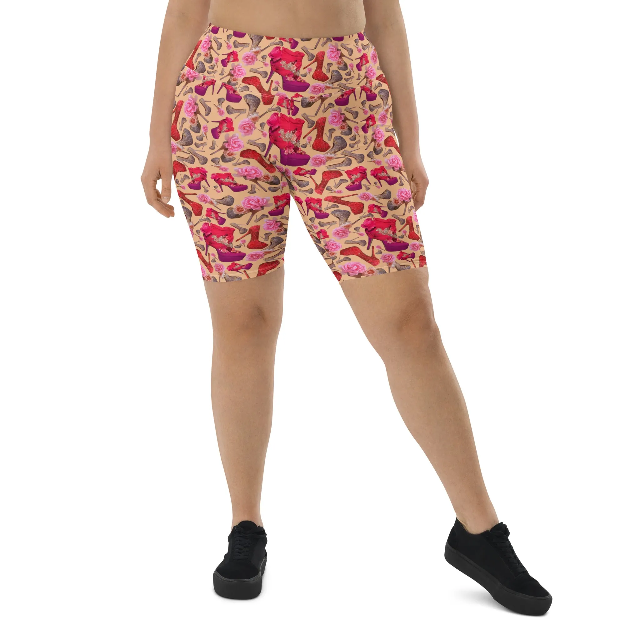 Biker Shorts 'Flowers mix shoes'