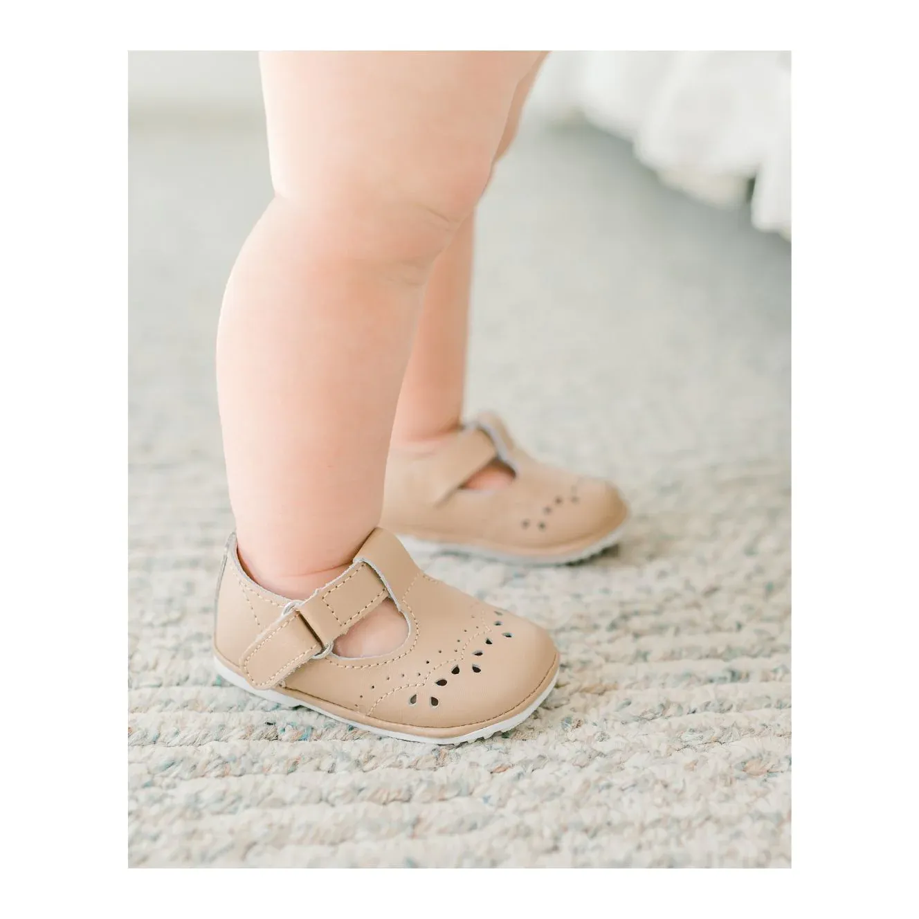 Birdie T-Strap - LATTE