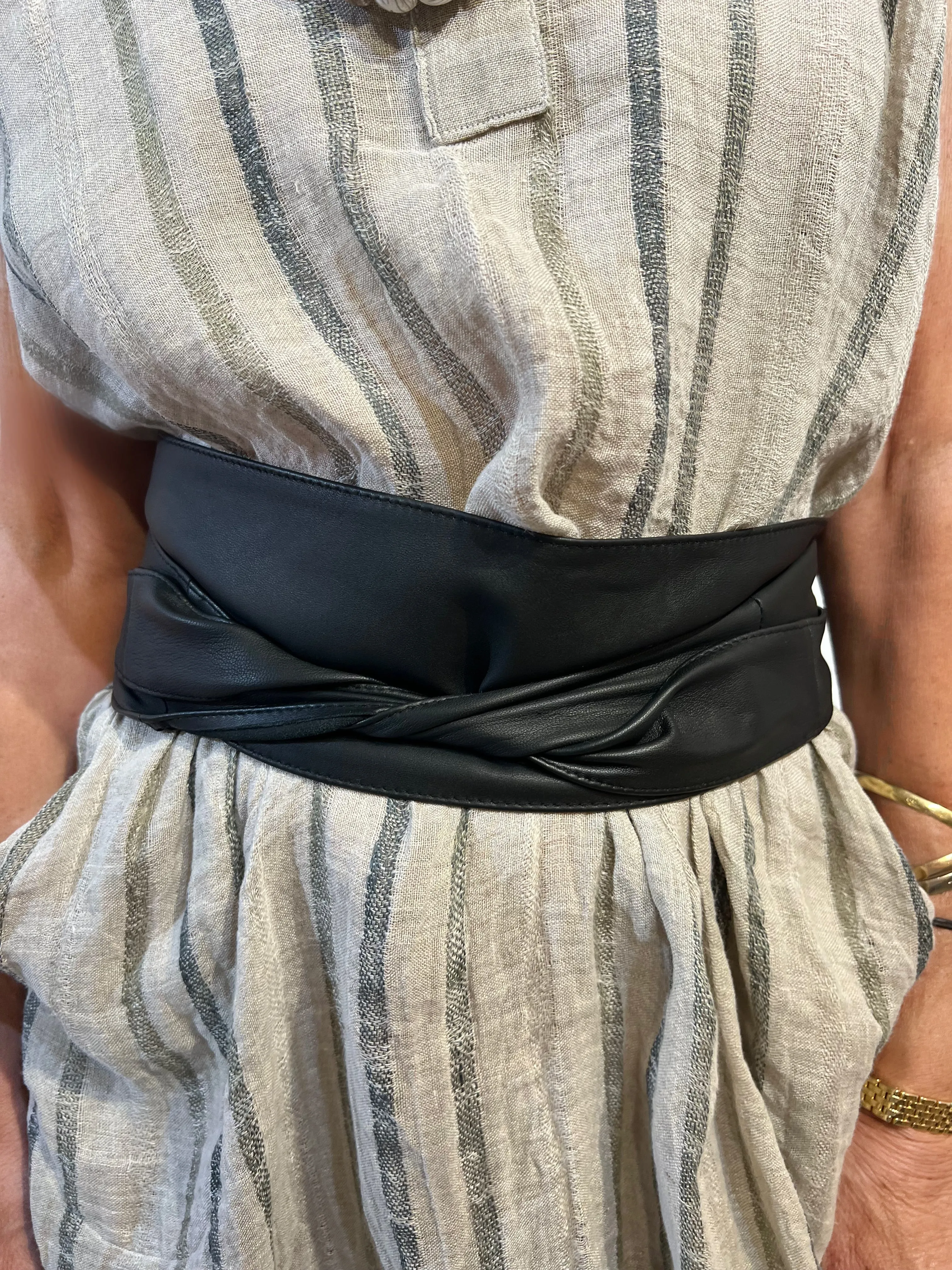 BN - Leather Wrap Belt | Tan