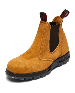 Bobcat Elastic Sided Safety Boot - Fawn