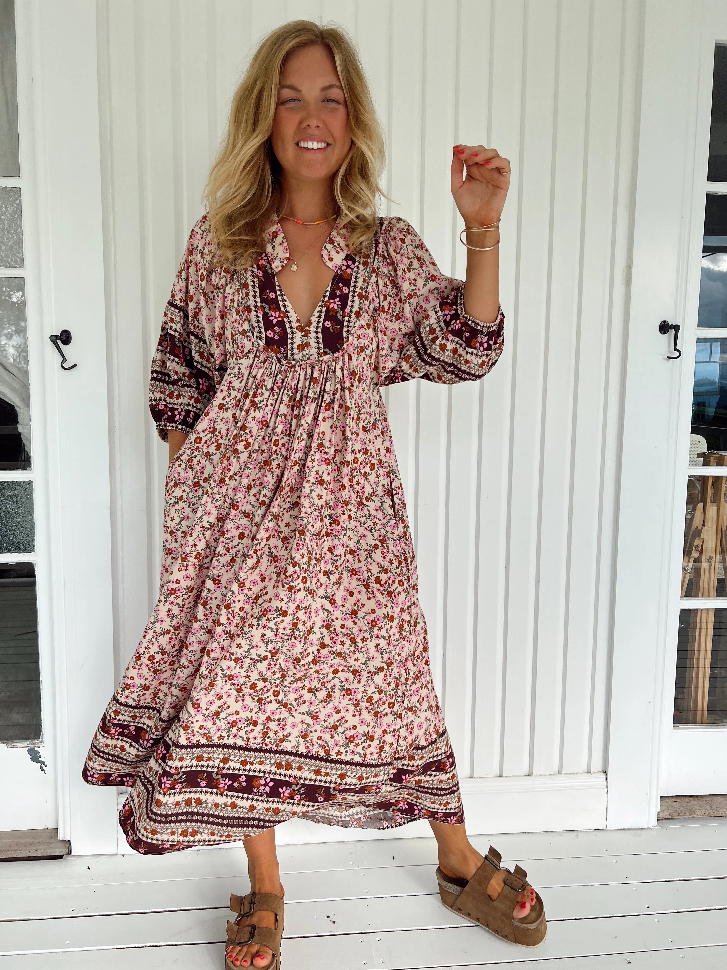 Boheme Midi Dress - Madelene