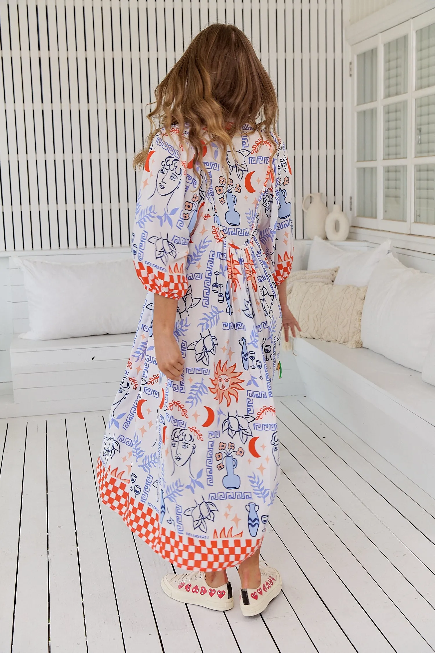 Boheme Midi Dress - Symi