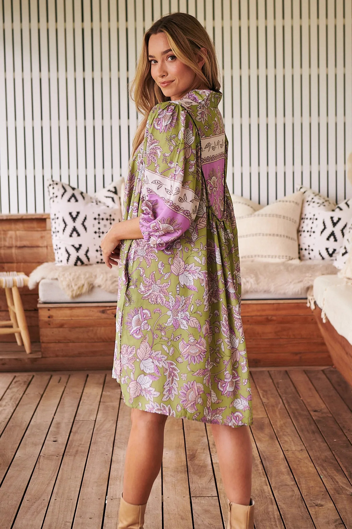 Boheme Mini Dress - Kaffir