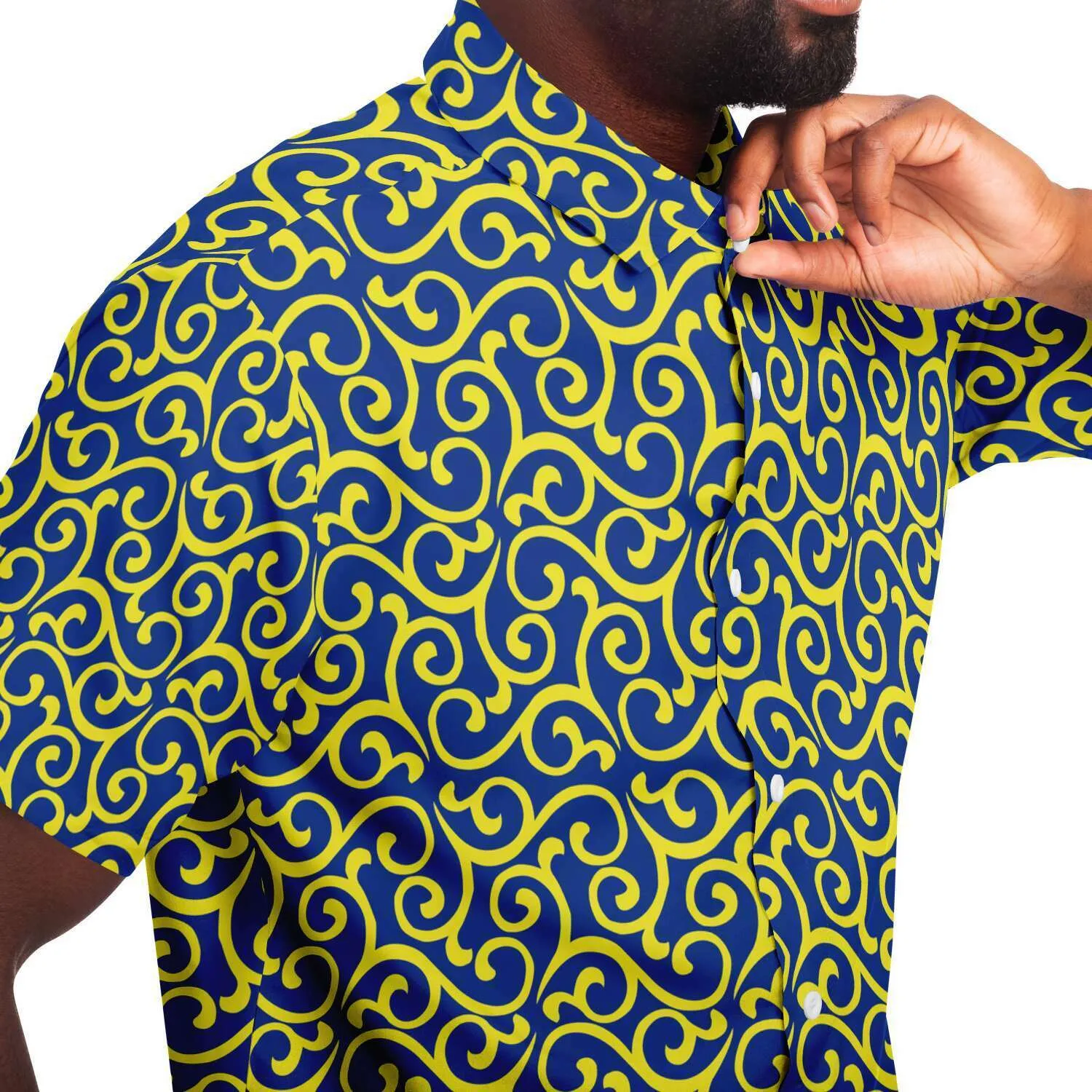 Bola African Print Short Sleeve Shirt