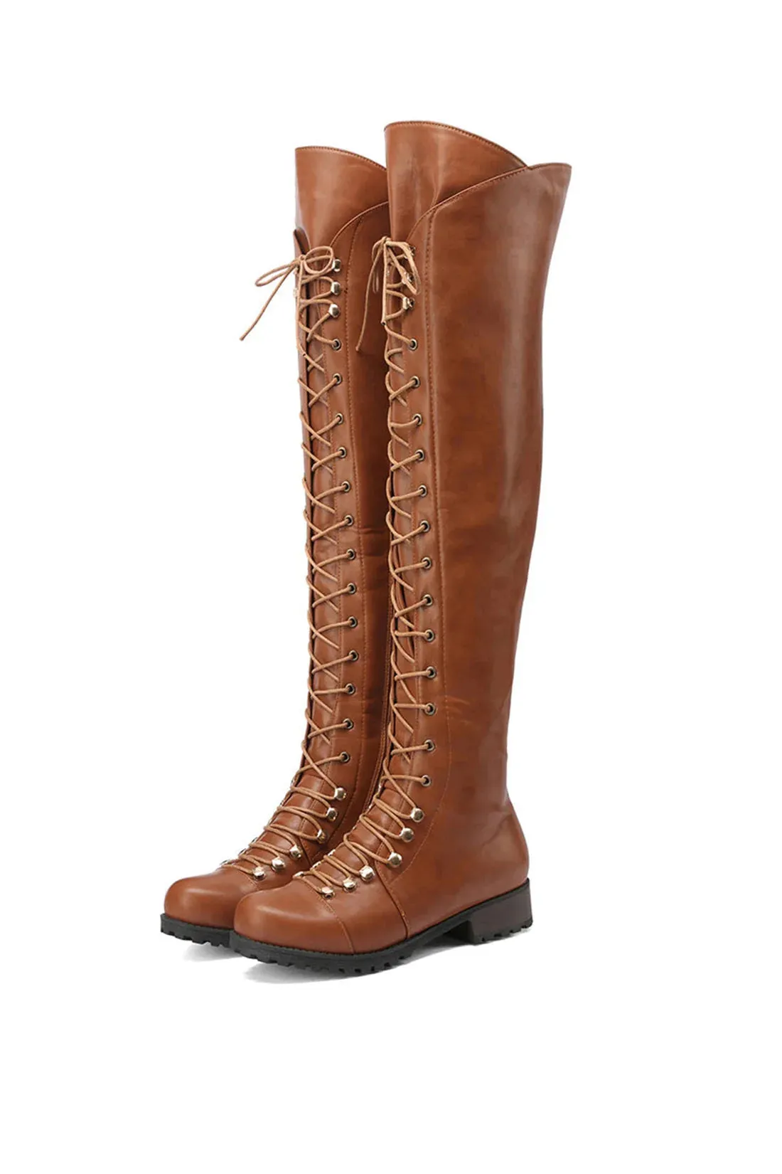 Boots Noir™ | Women's Over The Knee Leather Boots | Genuine Leather, Stylish Design & Comfortable Fit