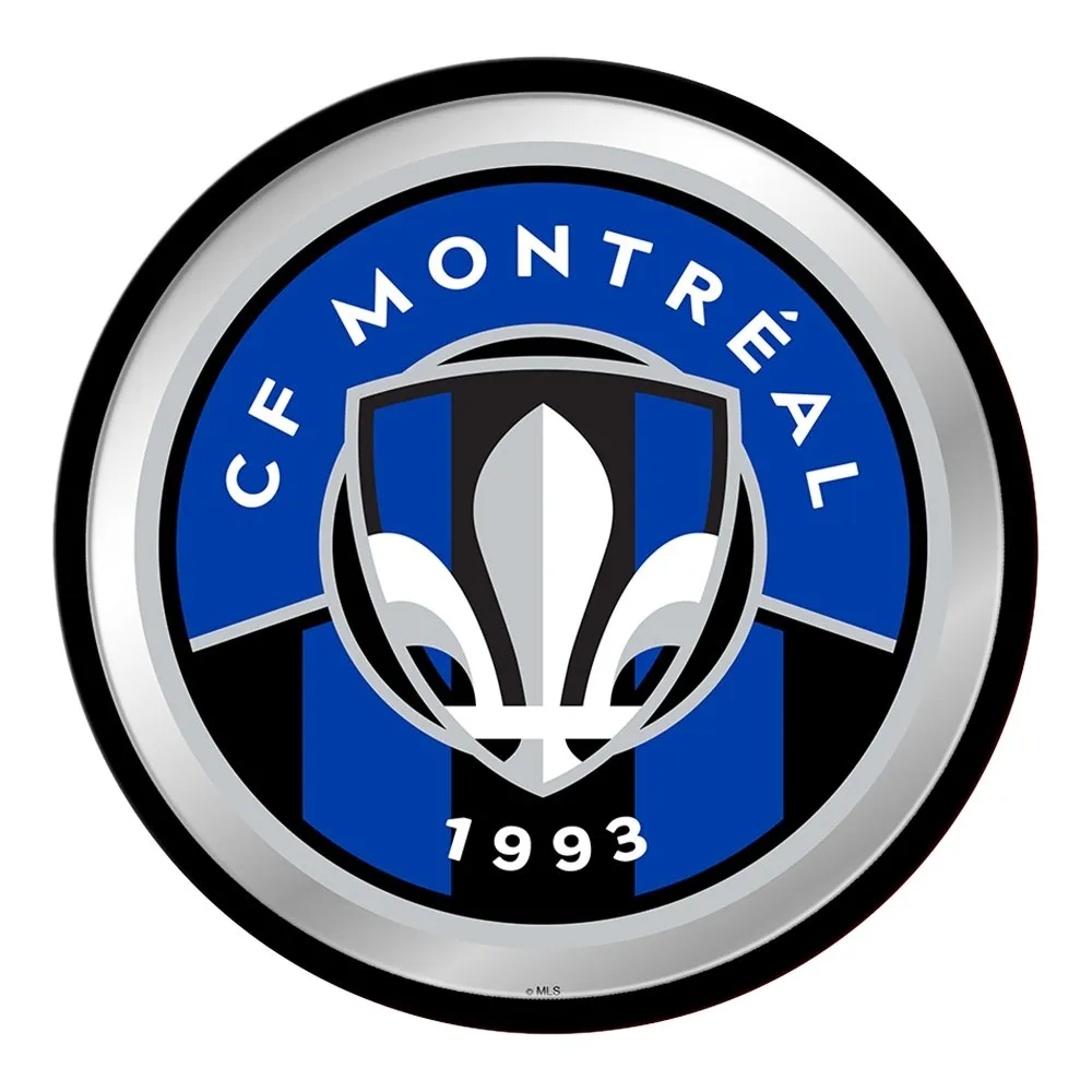 CF Montréal: Modern Disc Mirrored Wall Sign