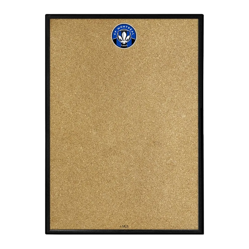 CF Montreall: Framed Cork Board Wall Sign