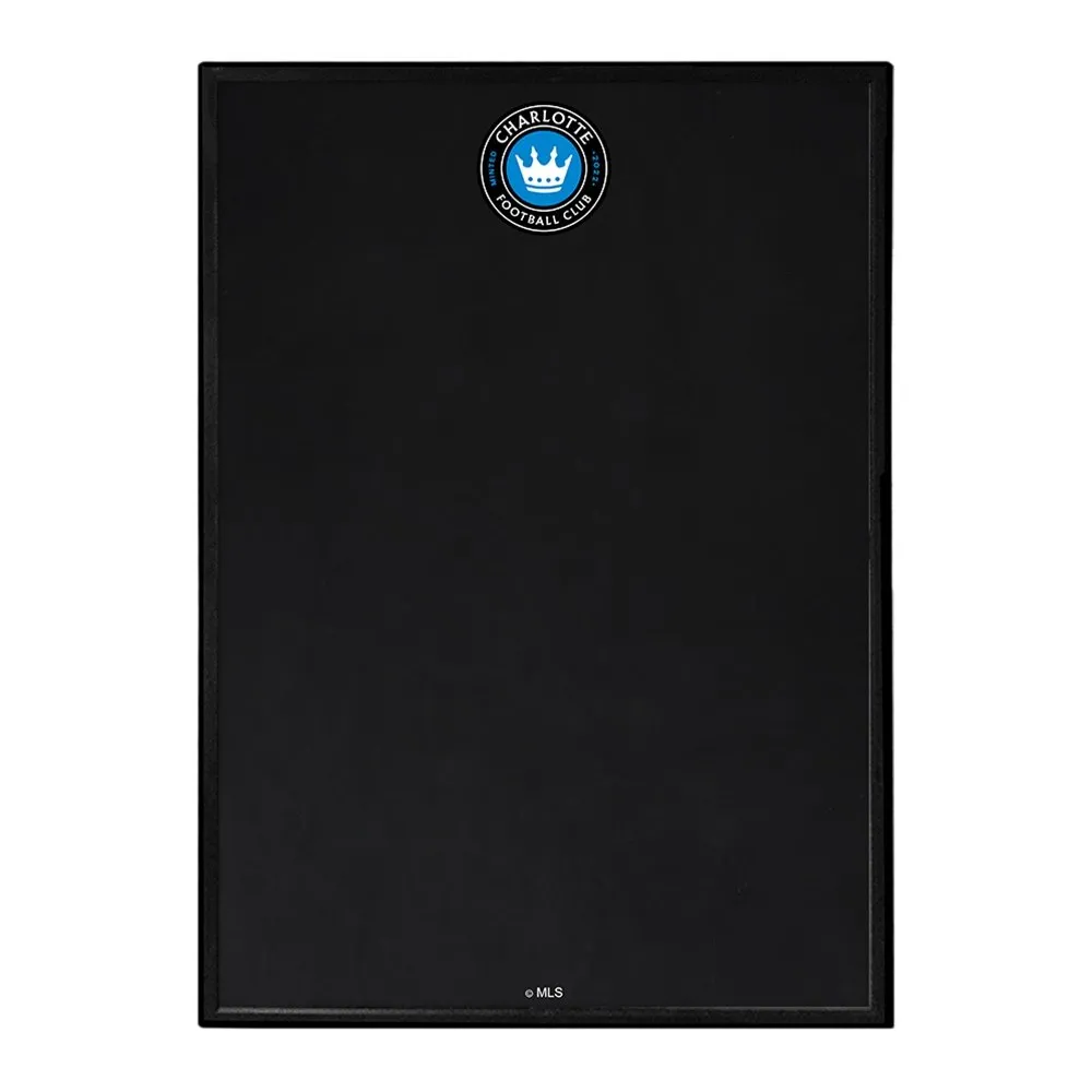 Charlotte FC: Framed Chalkboard Wall Sign