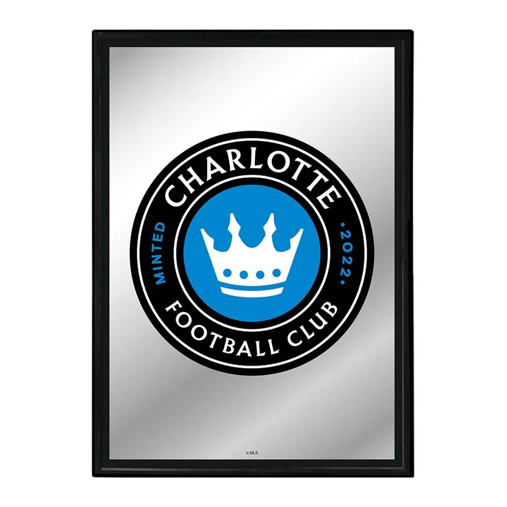 Charlotte FC: Framed Mirrored Wall Sign