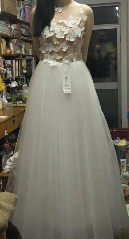 Charming Long Pretty Unique Custom New Design Most Popular  Wedding Dresses,  WD0333