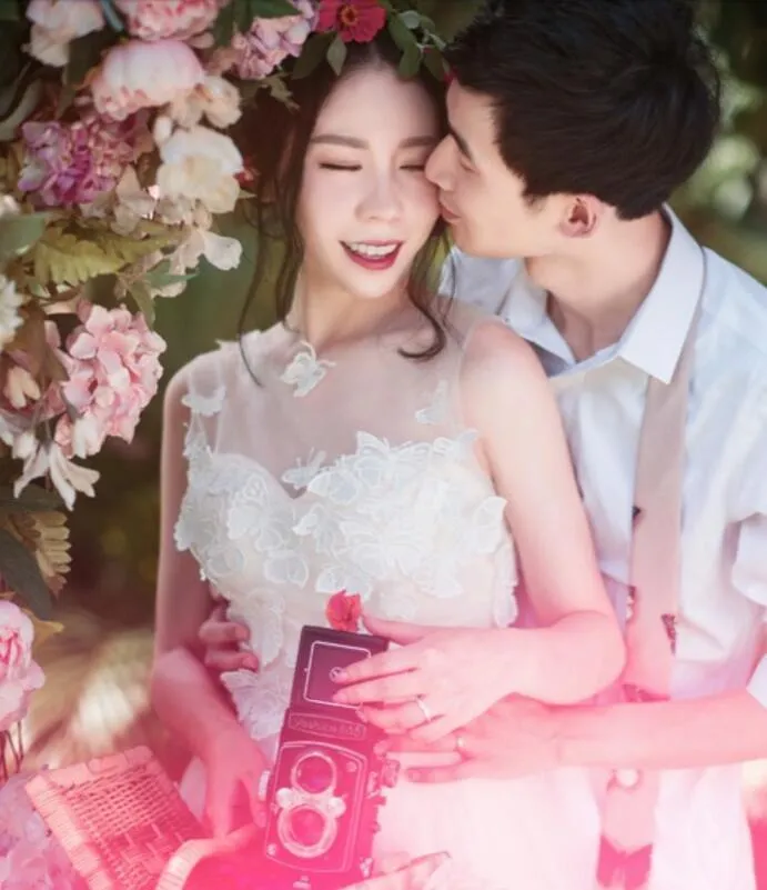 Charming Long Pretty Unique Custom New Design Most Popular  Wedding Dresses,  WD0333