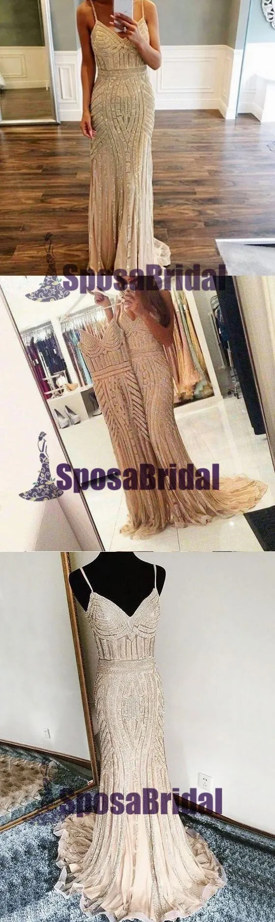 Charming Sparkly Shining Gorgeous Formal Elegant Unique Popular Prom Dresses, PD0493