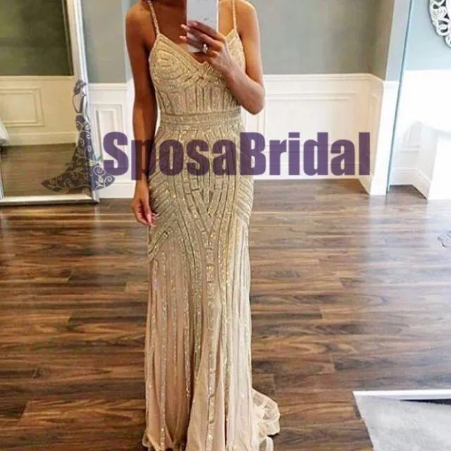 Charming Sparkly Shining Gorgeous Formal Elegant Unique Popular Prom Dresses, PD0493