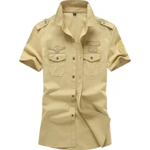 CHEMISE MILITAIRE - EMBLÈME