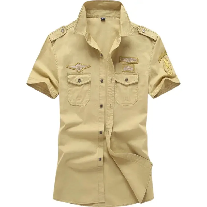CHEMISE MILITAIRE - EMBLÈME